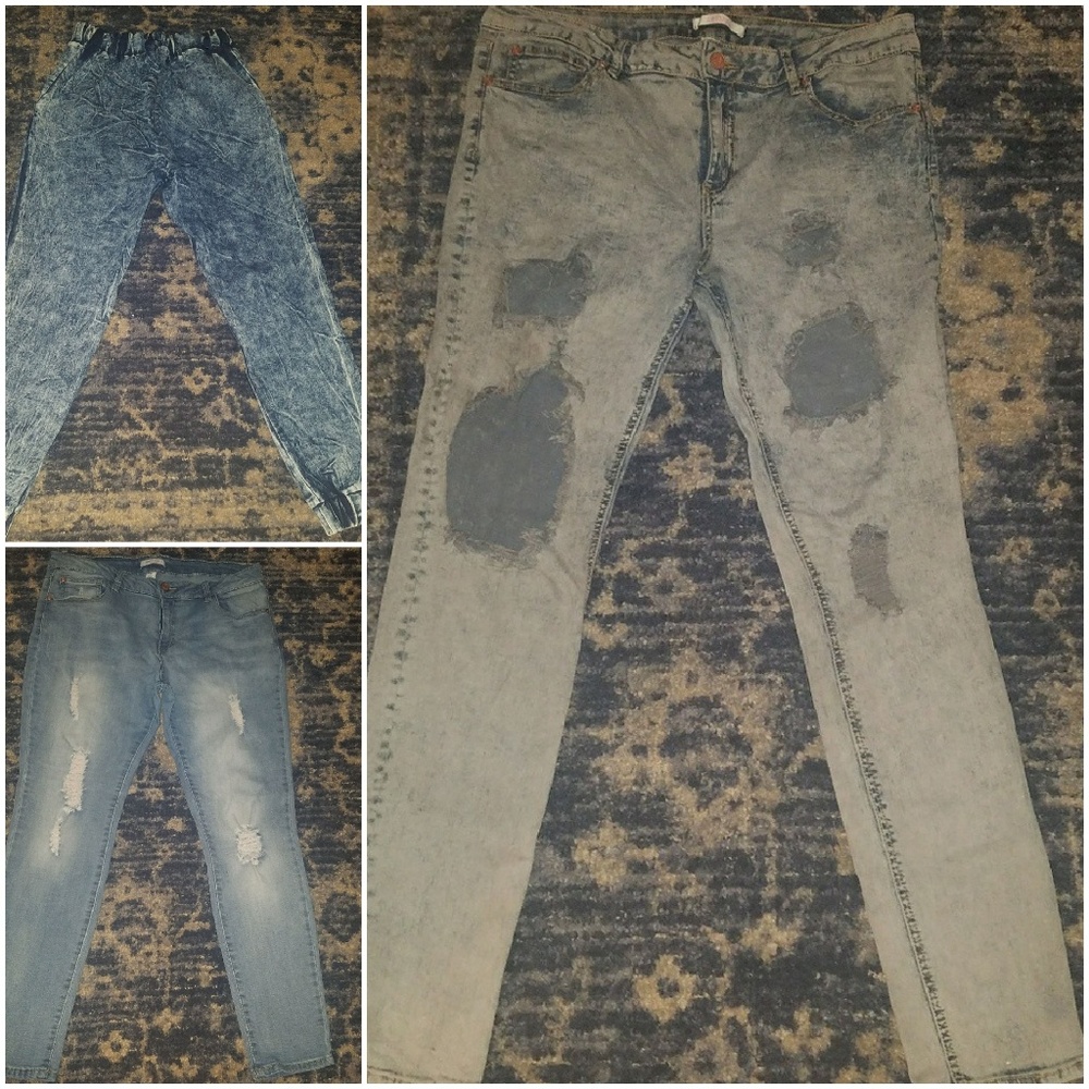 🤯  3 pairs of Jean's 🤯